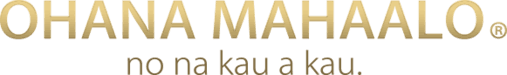 Ohana Mahaalo / オハナ・マハロ fragrance brand logo