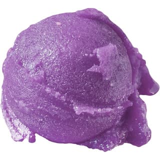 Blackcurrant sorbet