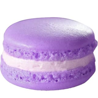 Blueberry macaron