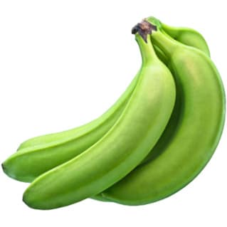 Green banana peel