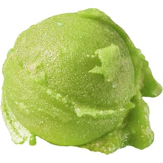 Green apple sorbet