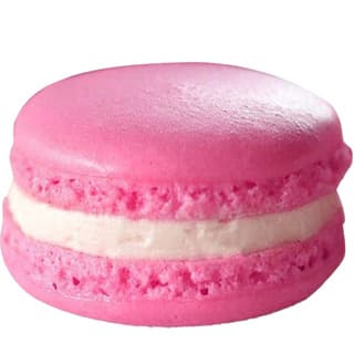 Raspberry macaron