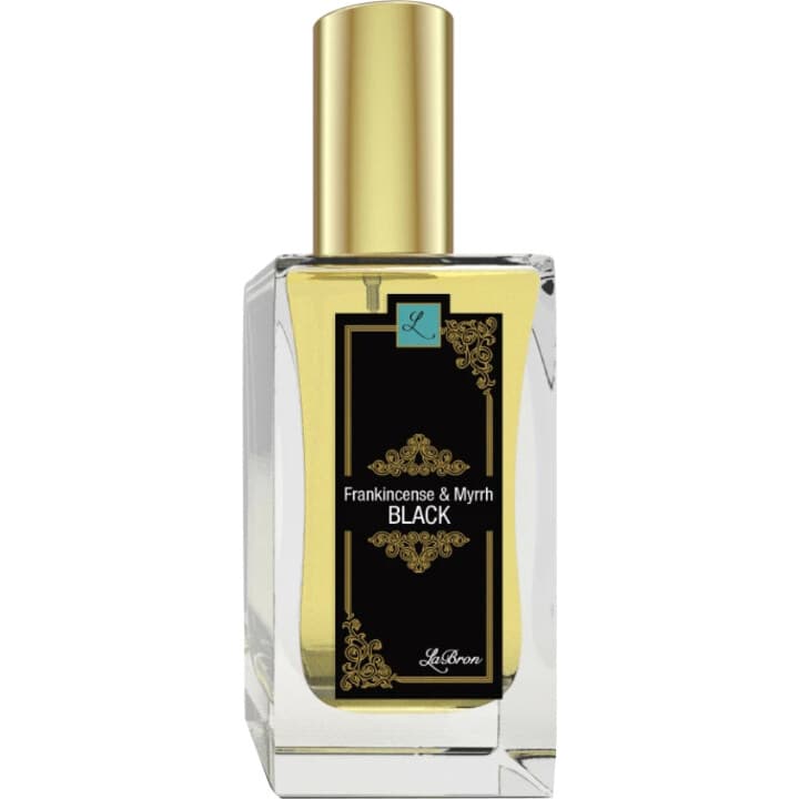 Frankincense and Myrrh Black by LaBron perfume bottle