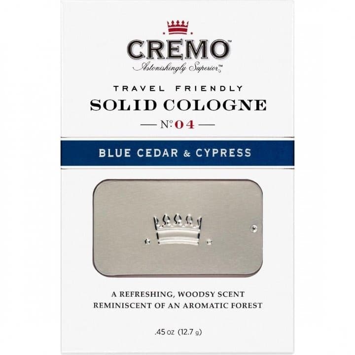 Blue Cedar & Cypress (Solid Cologne) by Cremo perfume bottle