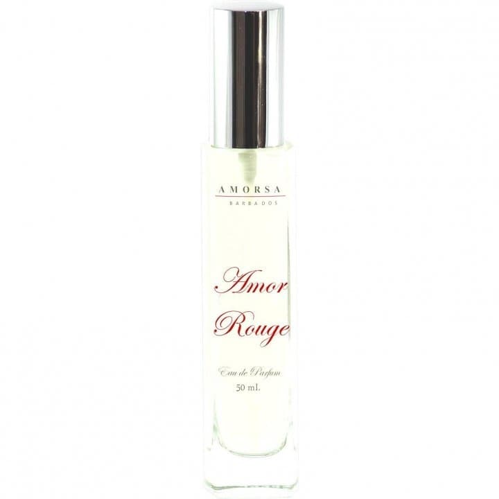 Amor Rouge by Amorsa Barbados perfume bottle