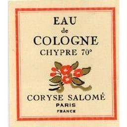 Eau de Cologne Chypre 70°