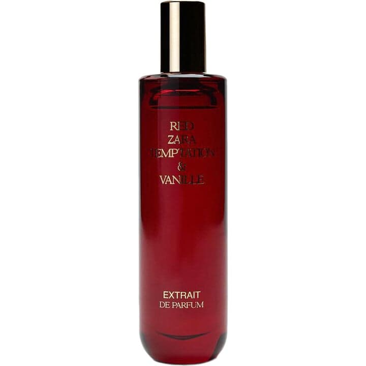 Red Temptation Vanille by Zara perfume bottle