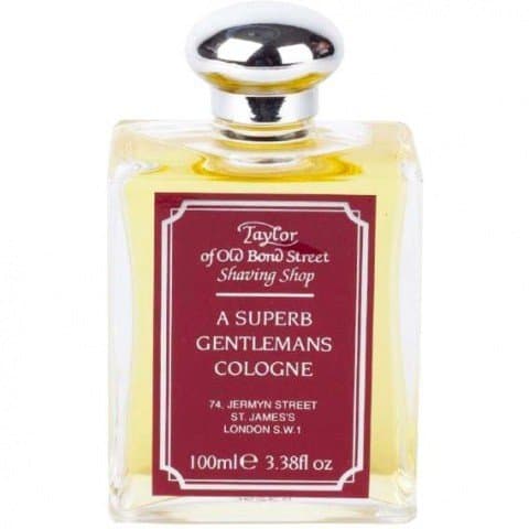 Shaving Shop - A Superb Gentlemans Cologne by Taylor of Old Bond Street perfume bottle