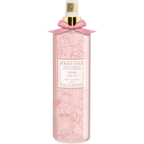 White Rose & Lotus Flower / ホワイトローズ＆ロータスフラワー by Grace Cole perfume bottle