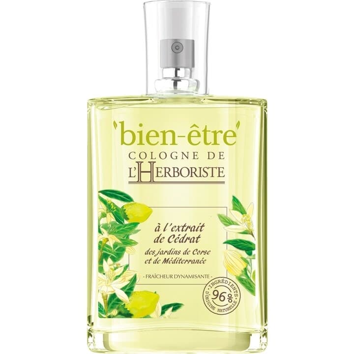 Cologne de L'Herboriste à L'Extrait de Cédrat des Jardins de Corse et de Méditerranée