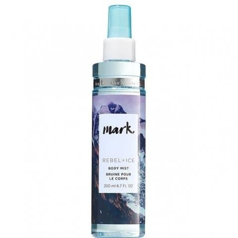 Rebel + Ice by mark. perfume bottle
