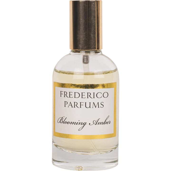 Blooming Amber by Frederico Parfums perfume bottle