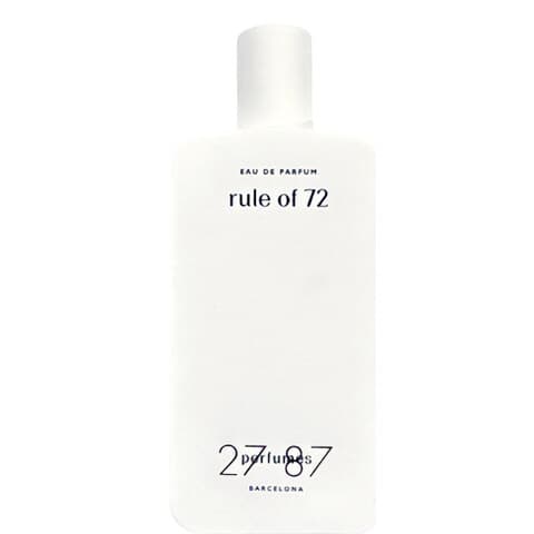 Rule of 72 by 27 87 Perfumes perfume bottle