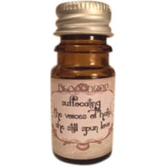 Suffocating the Voices of Hate, She still Spun Love by Astrid Perfume / Blooddrop perfume bottle