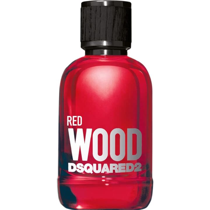Red Wood by Dsquared² perfume bottle