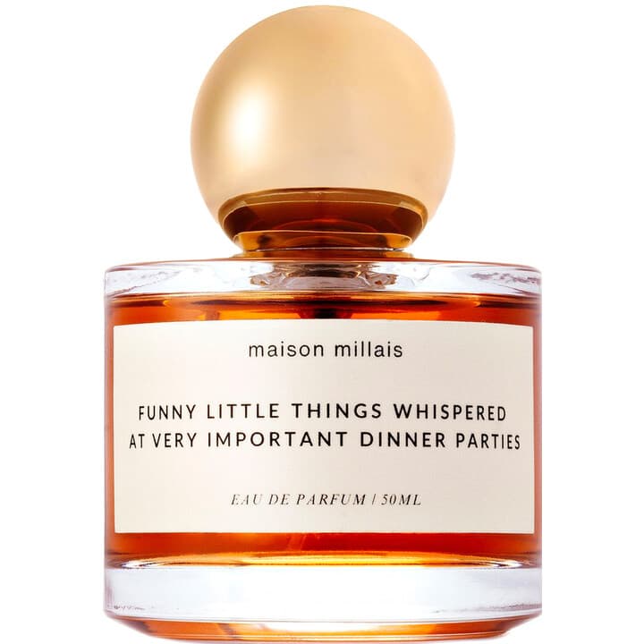 Funny Little Things Whispered at Very Important Dinner Parties by Maison Millais perfume bottle