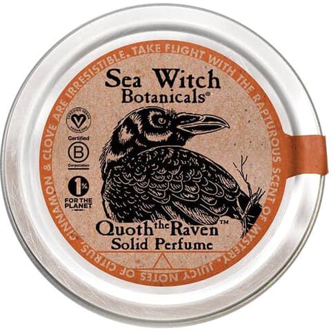 Quoth the Raven by Sea Witch Botanicals perfume bottle