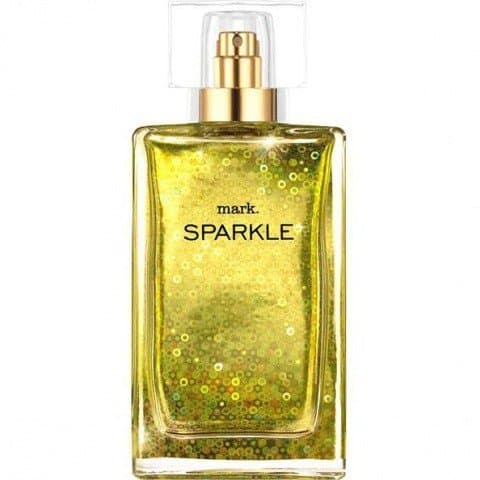 Sparkle by mark. perfume bottle