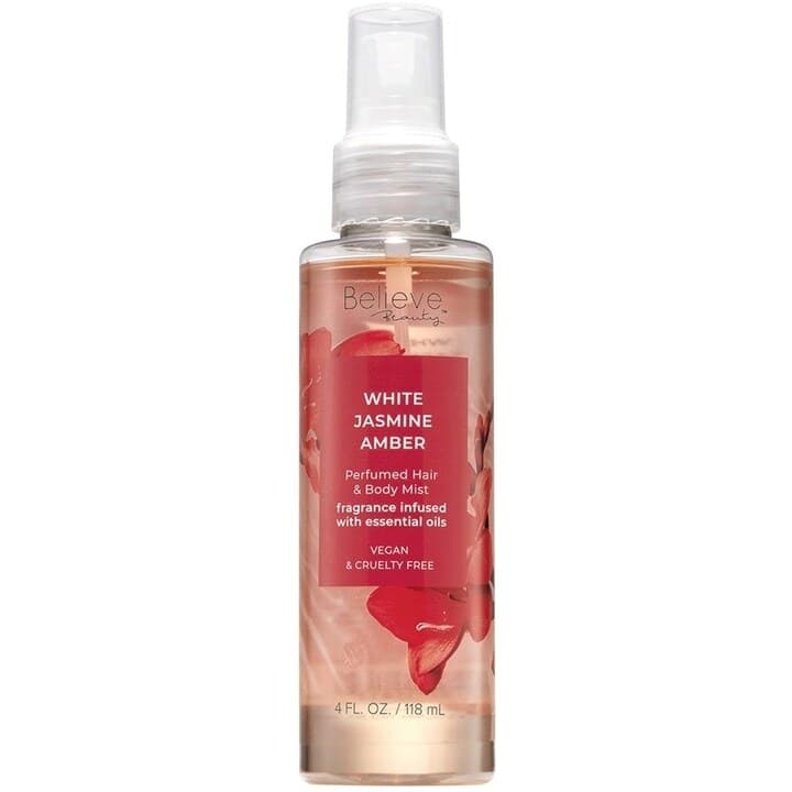 White Jasmine Amber by Believe Beauty perfume bottle