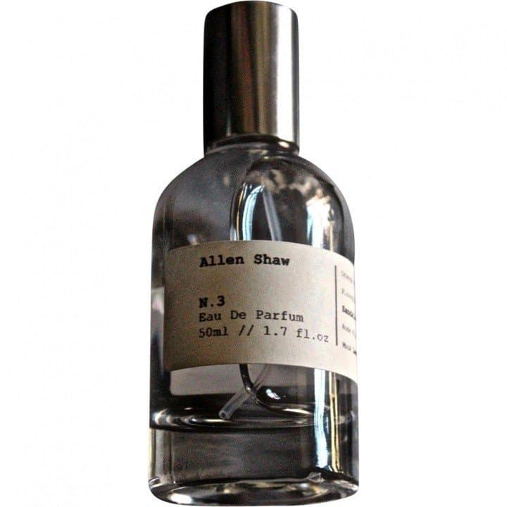 N.3 by Allen Shaw perfume bottle