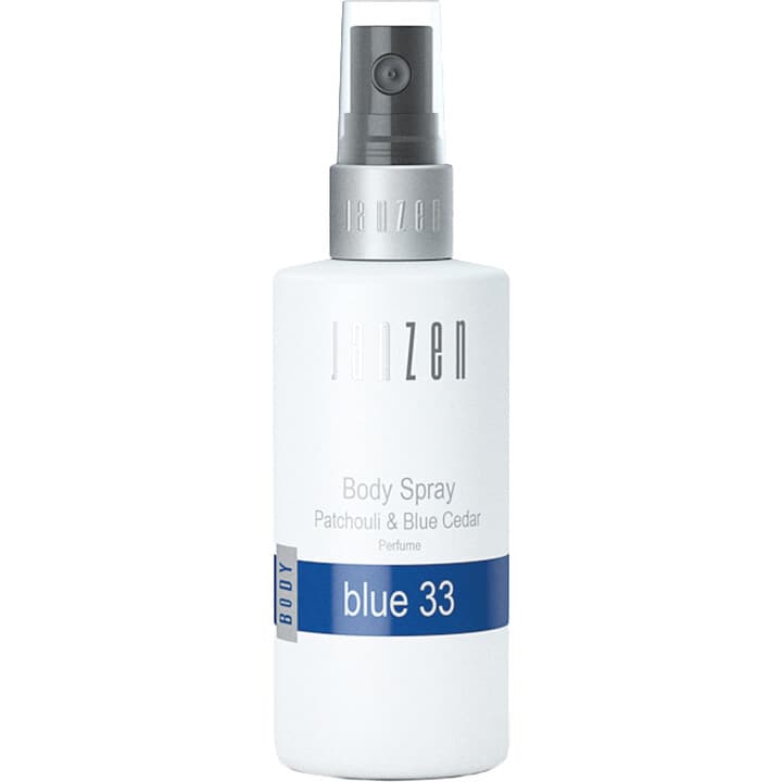 Blue 33 by Janzen perfume bottle