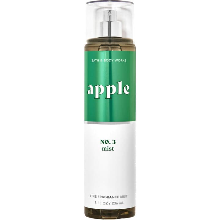No. 3 Mist - Apple by Bath & Body Works perfume bottle